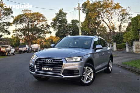 Silver 2017 Audi Q5 Wagon 2.0 Tdi Quattro Design