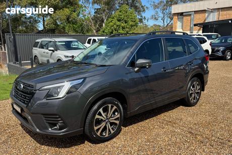 Grey 2024 Subaru Forester Wagon 2.5I Premium (Awd)
