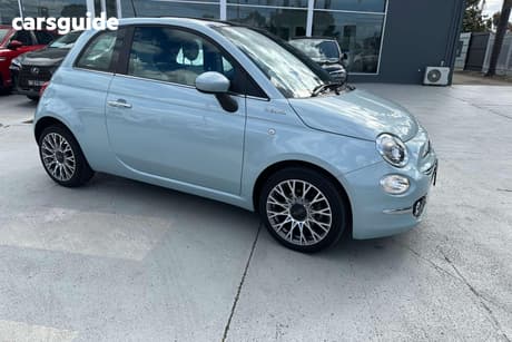 Blue 2022 Fiat 500 Hatchback Dolcevita