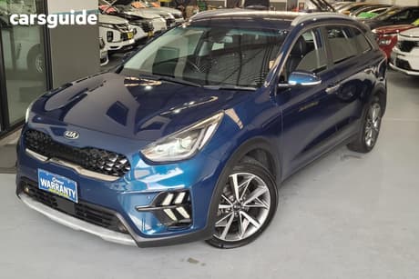 Blue 2021 Kia Niro Wagon Hev Sport (Hybrid)