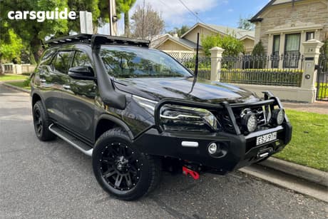 Black 2022 Toyota Fortuner Wagon Crusade