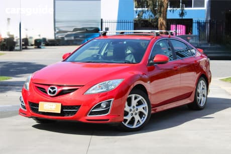 Red 2011 Mazda 6 Hatchback Luxury Sports