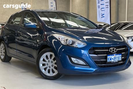 Blue 2015 Hyundai I30 Hatchback Active
