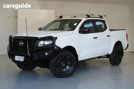 White 2021 Nissan Navara Dual Cab Pick-up Sl (4X4)