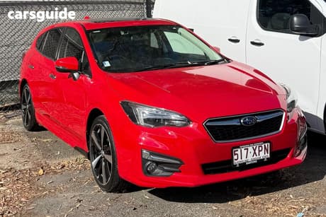 Red 2017 Subaru Impreza Hatchback 2.0S (Awd)