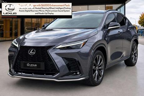 Grey 2024 Lexus NX350H Wagon F Sport Hybrid Awd