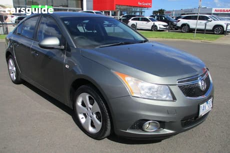 Grey 2013 Holden Cruze Hatchback Equipe