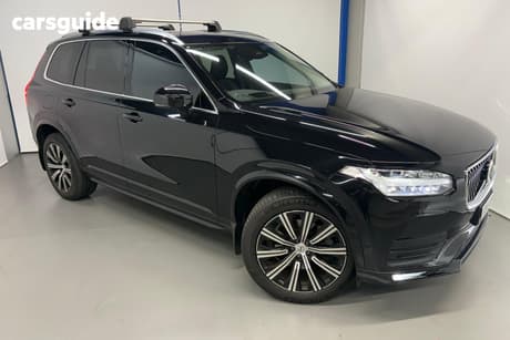 Black 2023 Volvo XC90 Wagon Ultimate B5 Bright Mhev