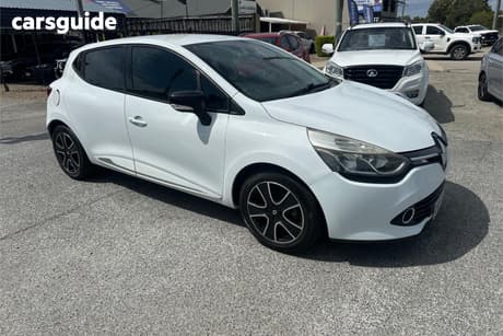 White 2015 Renault Clio Hatchback Expression