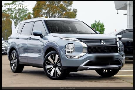 Grey 2026 Mitsubishi Outlander Wagon Aspire 7 Seat (2Wd)
