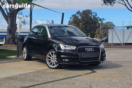 Black 2016 Audi A1 Hatchback Sportback 1.4 Tfsi Sport