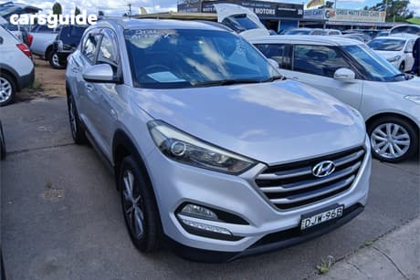 Silver 2016 Hyundai Tucson Wagon Active X (Fwd)