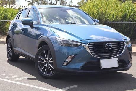 Blue 2018 Mazda CX-3 Wagon S Touring (Fwd)