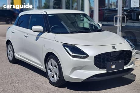 White 2026 Suzuki Swift Hatchback Hybrid