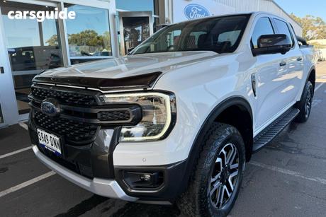 White 2023 Ford Ranger Double Cab Pick Up Sport 3.0 (4X4)