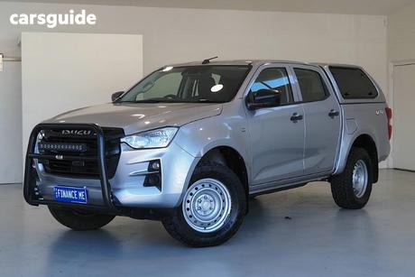 Silver 2023 Isuzu D-MAX Crew Cab Utility Sx (4X4)