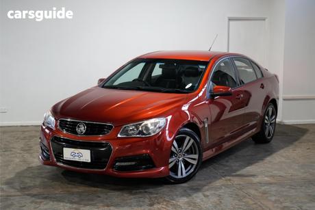 Red 2015 Holden Commodore Sedan Ss