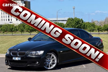 Black 2008 BMW 335I Convertible 35I