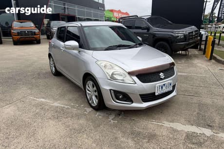 Silver 2015 Suzuki Swift Hatchback Gl Navigator