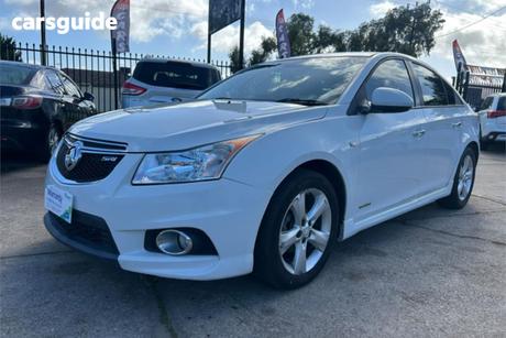 White 2012 Holden Cruze Sedan Sri V