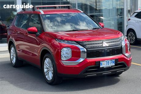 Red 2022 Mitsubishi Outlander Wagon Es 5 Seat (2Wd)