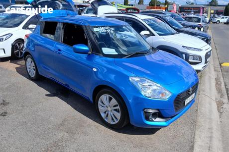 Blue 2018 Suzuki Swift Hatchback Gl Navigator