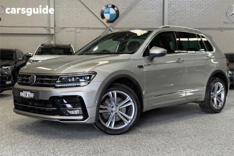 Silver 2019 Volkswagen Tiguan Wagon 132 Tsi R-Line Edition