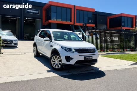 White 2016 Land Rover Discovery Sport Wagon Td4 Se