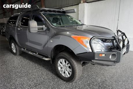 Grey 2013 Mazda BT-50 Dual Cab Utility Xtr (4X4)