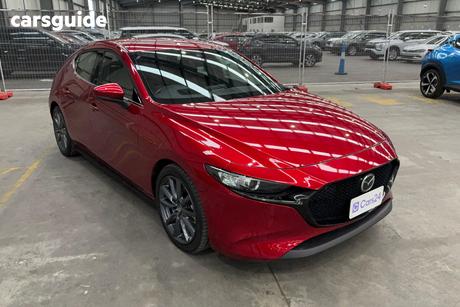 Red 2019 Mazda 3 Hatchback G25 Gt