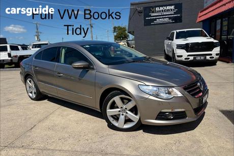 Brown 2011 Volkswagen Passat Coupe Cc 125 Tdi