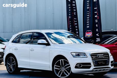 White 2016 Audi SQ5 Wagon 3.0 Tdi Quattro