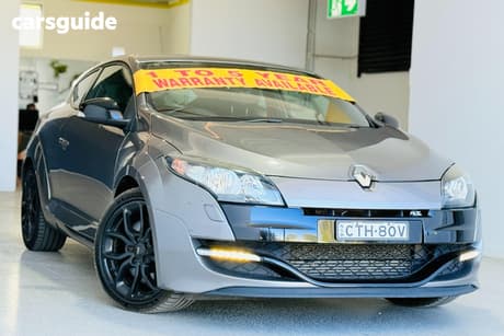 Grey 2013 Renault Megane Coupe Rs 265 Cup