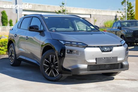Grey 2025 Subaru Solterra Wagon Awd