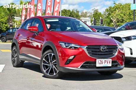 Red 2026 Mazda CX-3 Wagon G20 Evolve