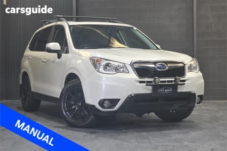 White 2012 Subaru Forester Wagon 2.0D