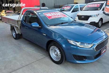 Blue 2016 Ford Falcon Cab Chassis
