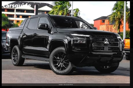 Black 2026 Mitsubishi Triton Double Cab Pick Up Gsr (4X4)