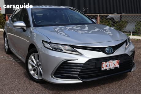 Silver 2021 Toyota Camry Sedan Ascent + Sat Nav Hybrid