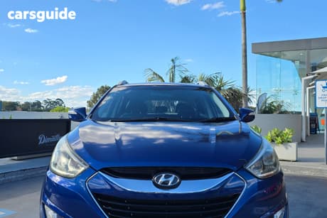 Blue 2013 Hyundai IX35 Wagon Elite (Awd)
