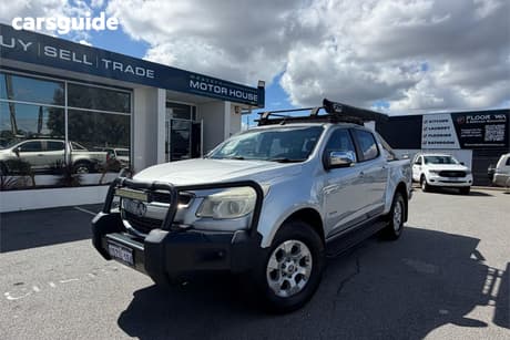Silver 2012 Holden Colorado Crew Cab Pickup Ltz (4X4)