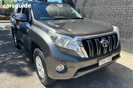 Grey 2016 Toyota Landcruiser Prado Wagon Gxl (4X4)