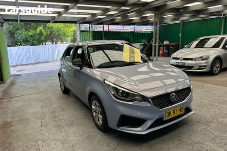 Silver 2024 MG MG3 Hatchback Core