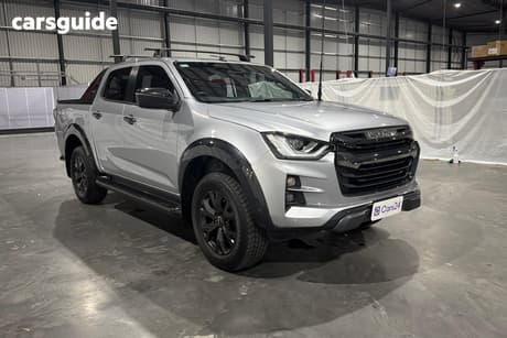 Silver 2023 Isuzu D-MAX Crew Cab Utility X-Terrain (4X4)