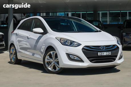 White 2013 Hyundai I30 Hatchback Premium