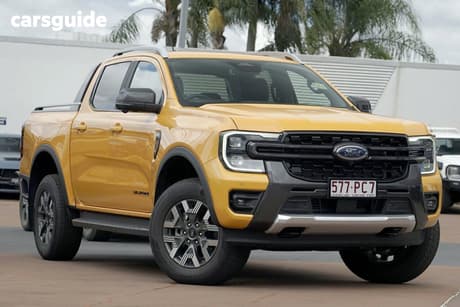 Orange 2025 Ford Ranger Double Cab Pick Up Phev Wildtrak (4X4)
