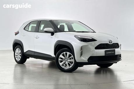 White 2024 Toyota YARIS CROSS HYBRID Hatch YARIS CROSS HYBRID GX 1.5L AUTO CVT HATCH