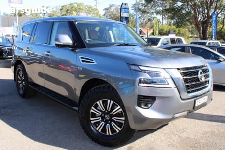 Grey 2021 Nissan Patrol Wagon Ti (4X4)