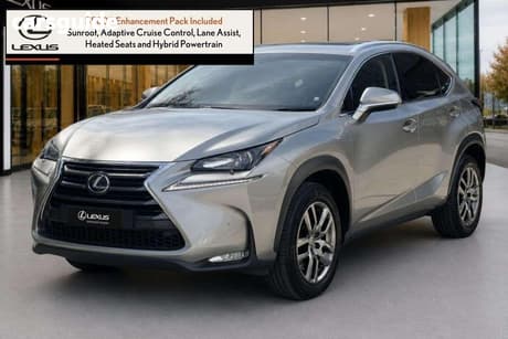 Silver 2016 Lexus NX300H Wagon Luxury Hybrid (Awd)