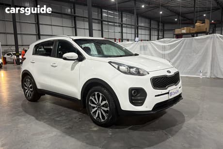 White 2018 Kia Sportage Wagon Si Premium (Fwd)